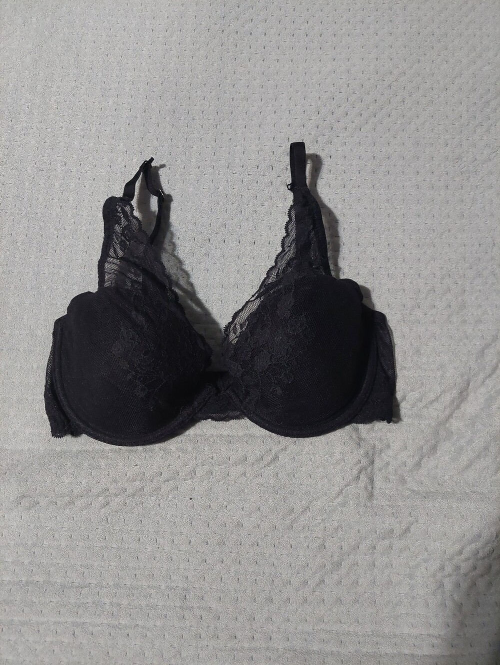 Natori Black Lace Underwire Bra